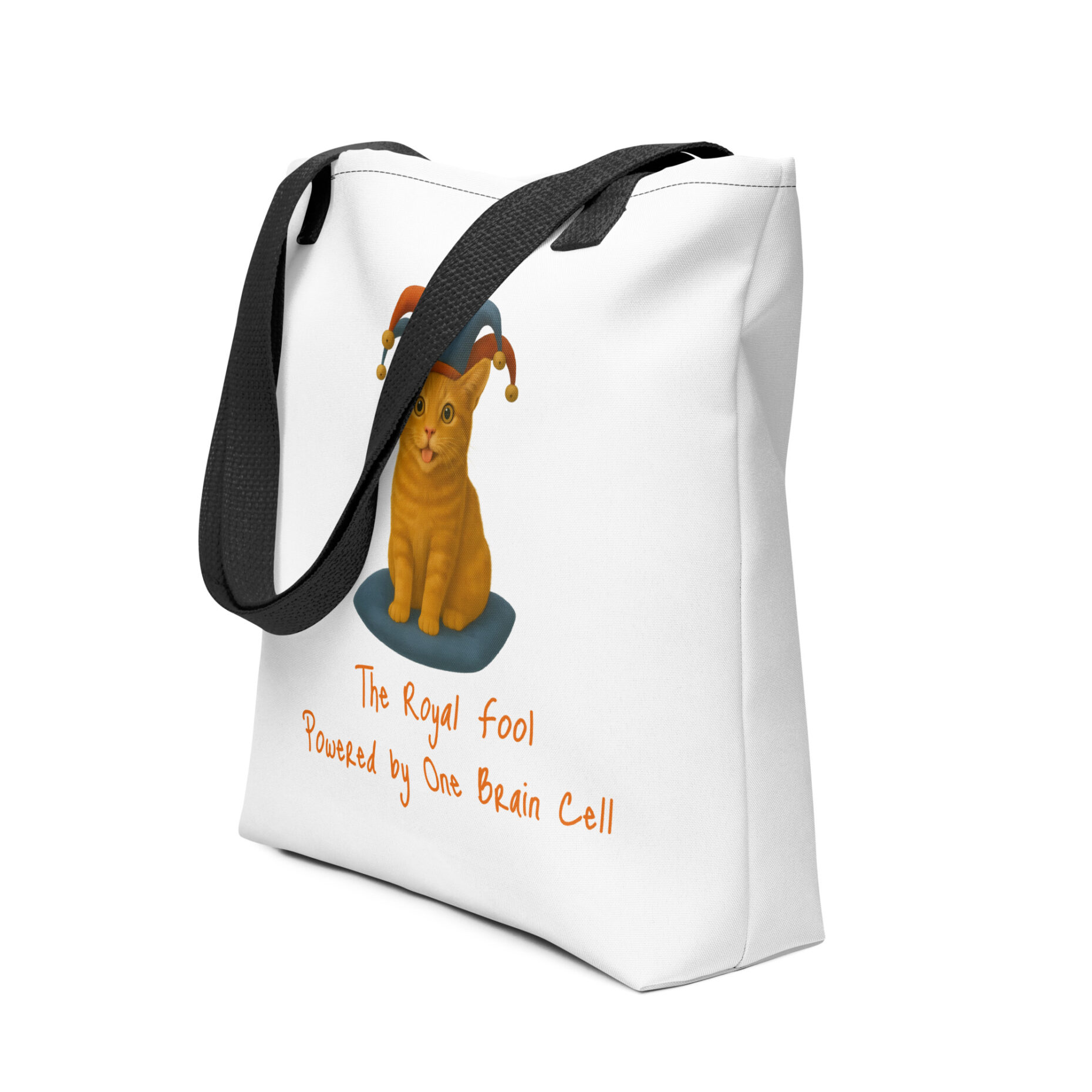 The Royal Fool: Powered by One Brain Cell (Tote Bag) - Image 2