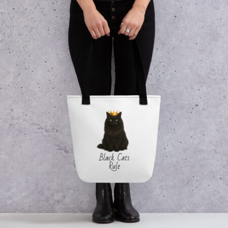 Queen Shadow – Black Cats Rule Tote Bag