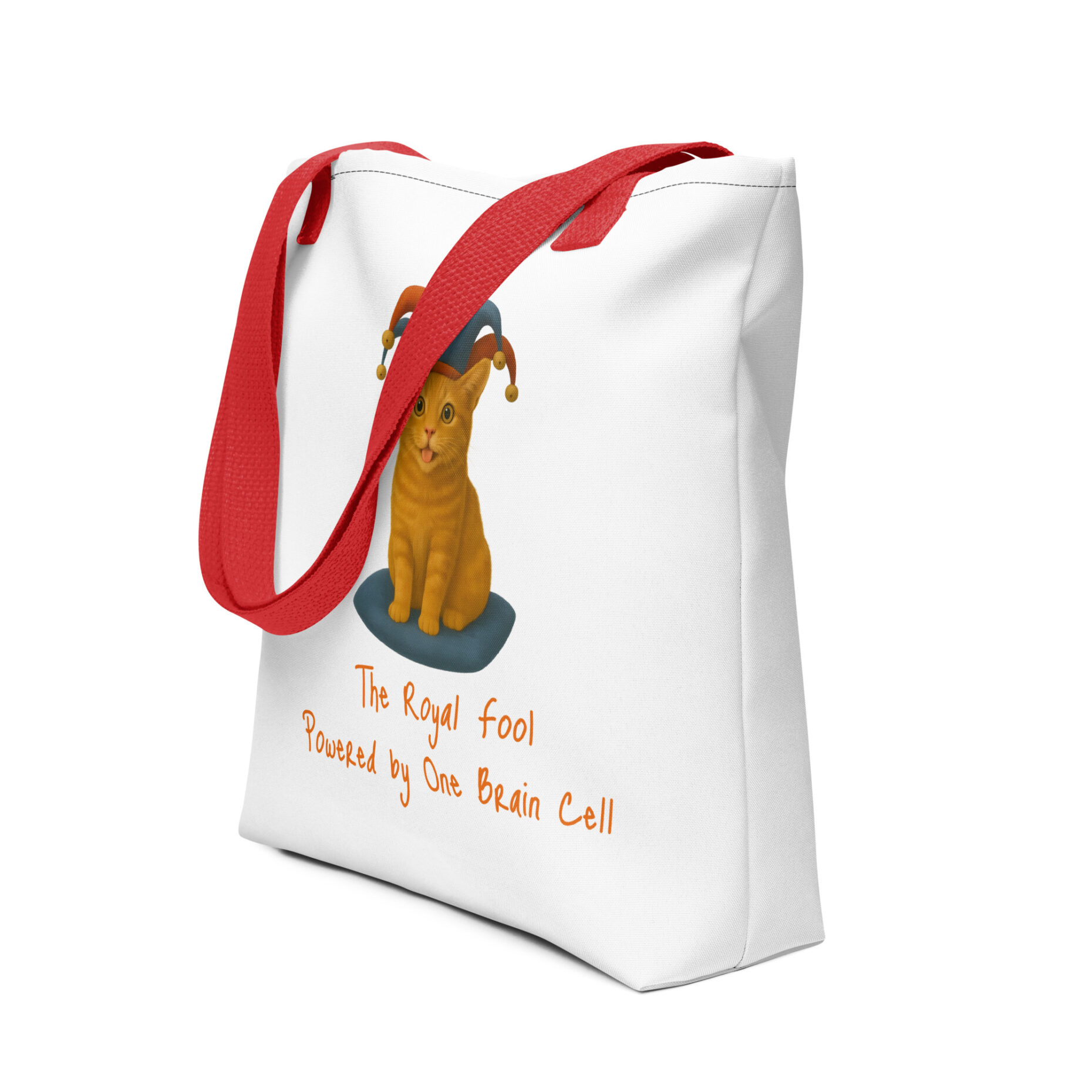 The Royal Fool: Powered by One Brain Cell (Tote Bag) - Image 3