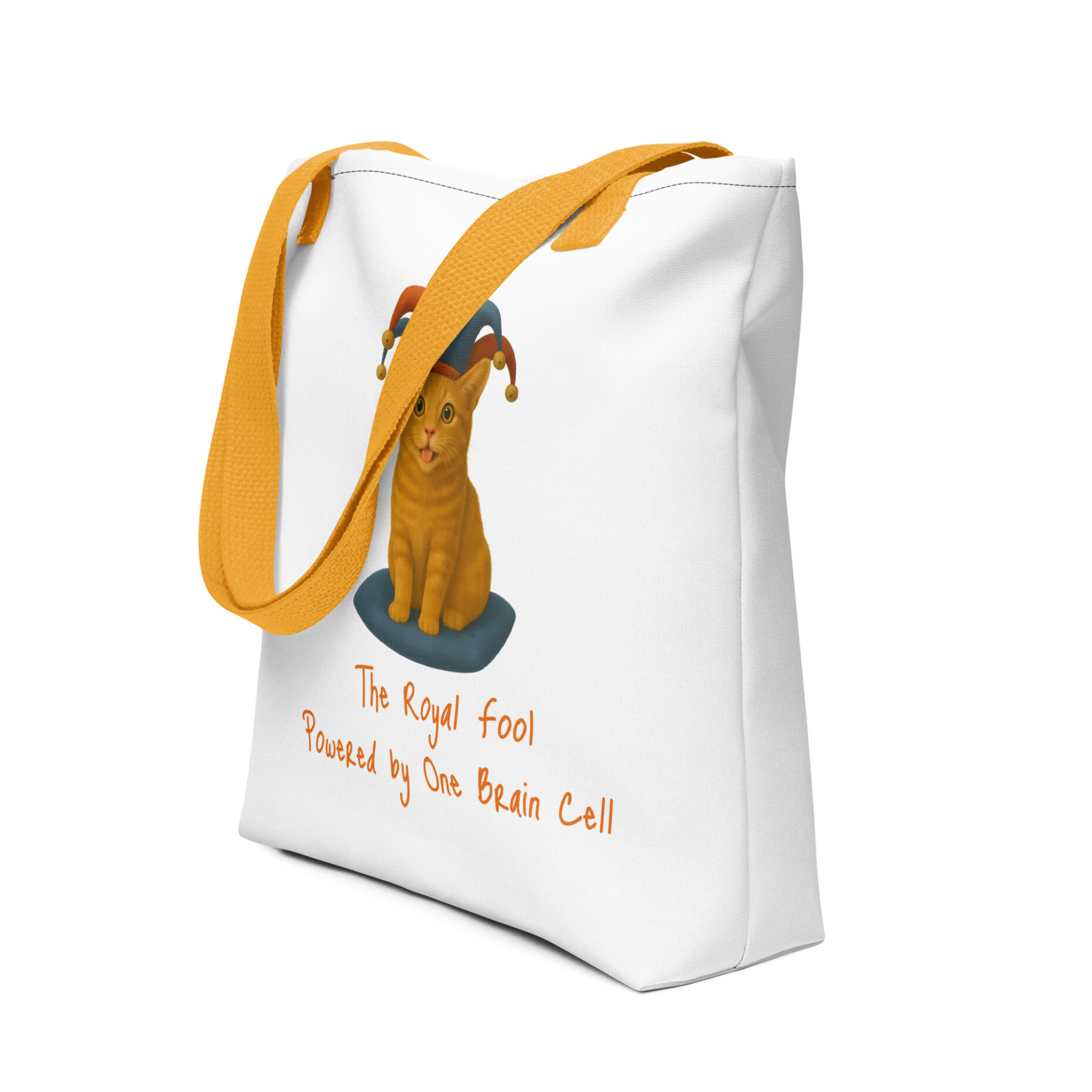 The Royal Fool: Powered by One Brain Cell (Tote Bag) - Image 4