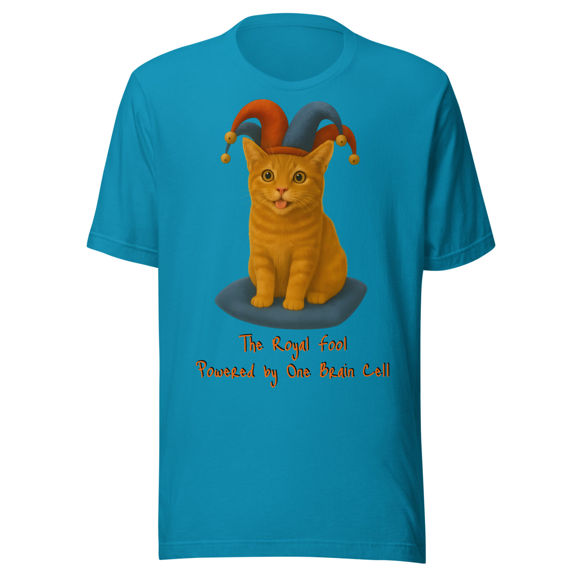 The Royal Fool: Powered by One Brain Cell (T-Shirt) - Image 7