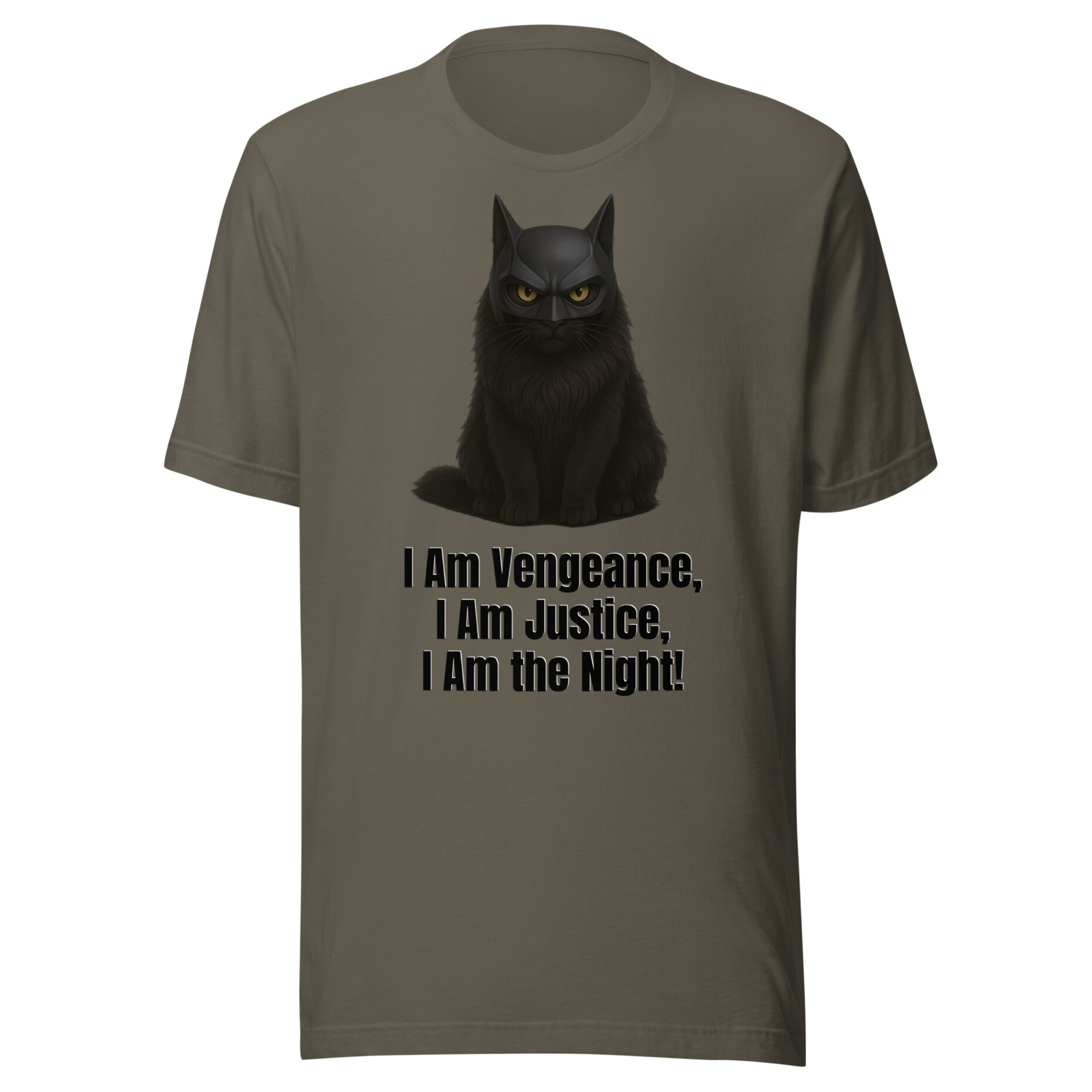 I Am Vengeance, I Am Justice, I Am the Night! - T-Shirt - Image 3