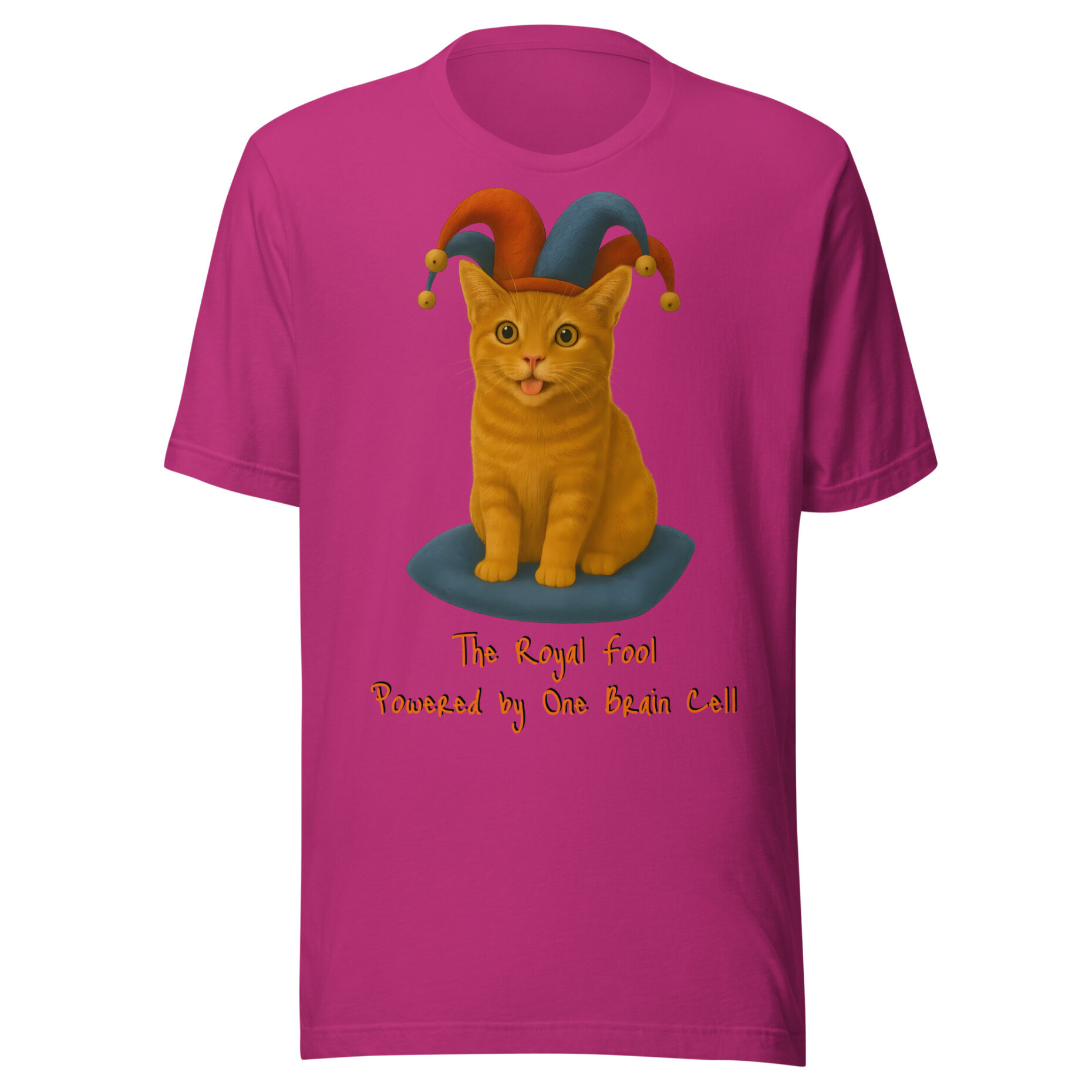 The Royal Fool: Powered by One Brain Cell (T-Shirt) - Image 5