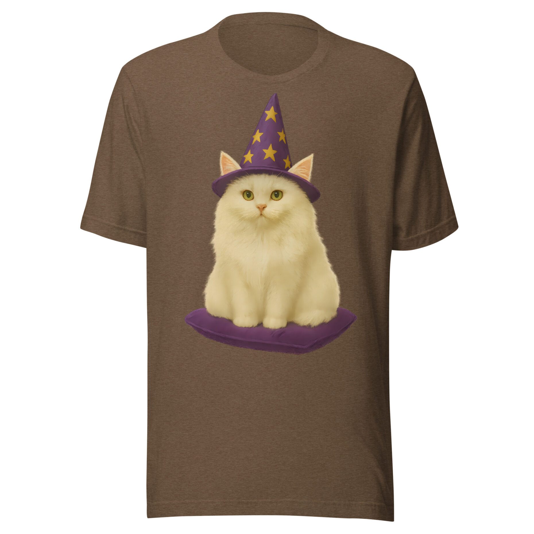 Snowball the White – Wizard Cat (T-Shirt) - Image 9