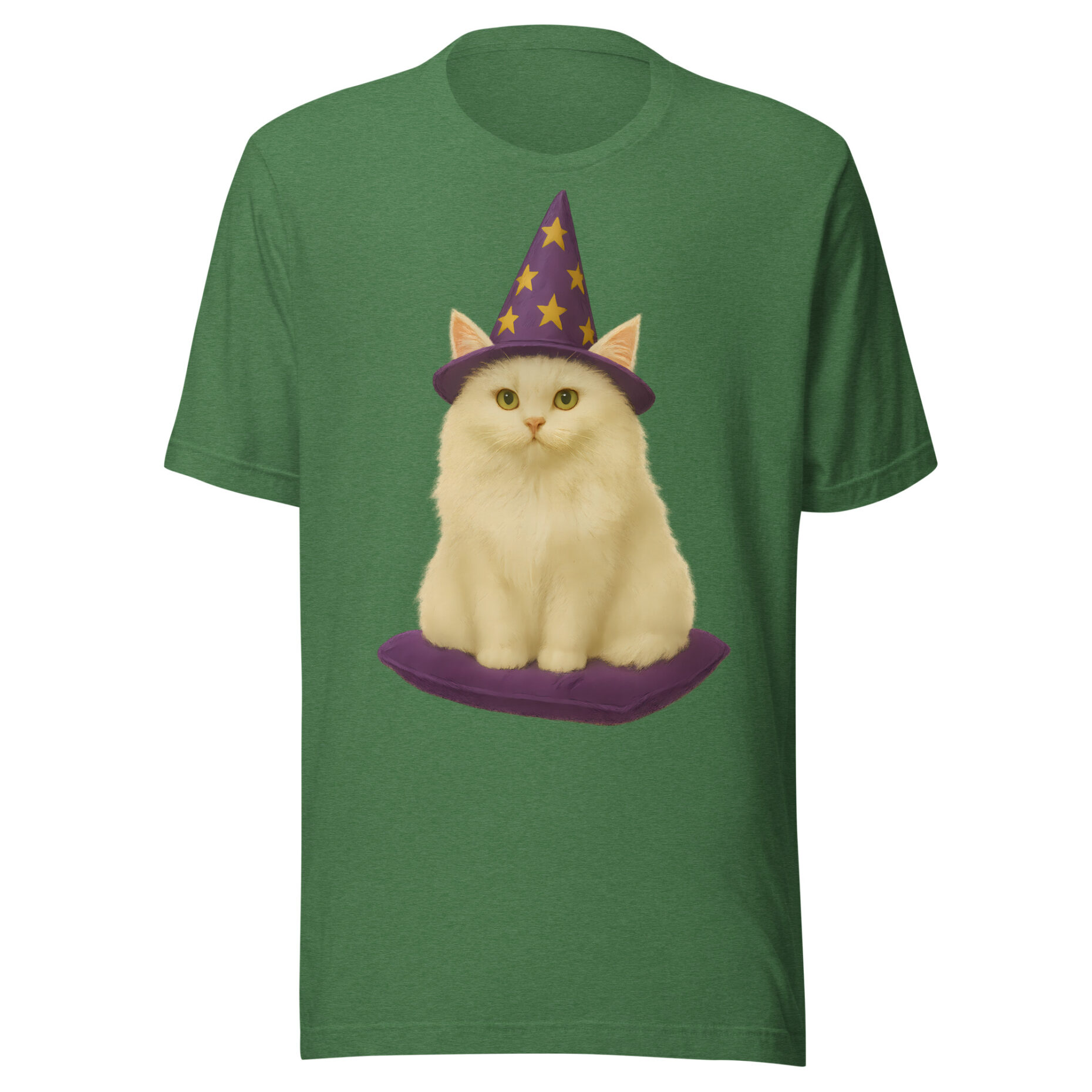 Snowball the White – Wizard Cat (T-Shirt) - Image 13
