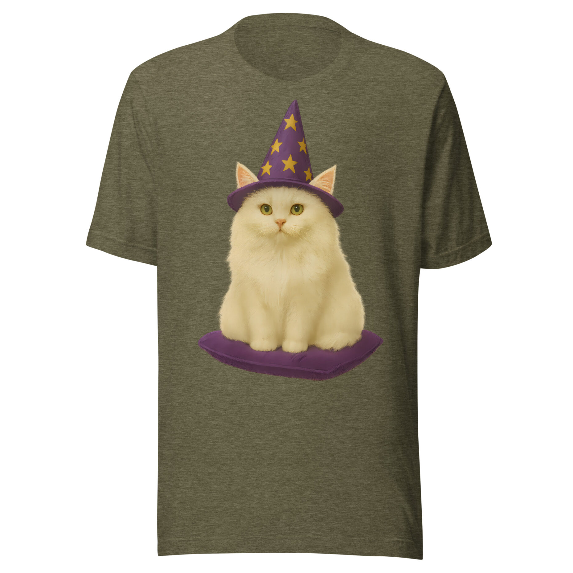 Snowball the White – Wizard Cat (T-Shirt) - Image 5