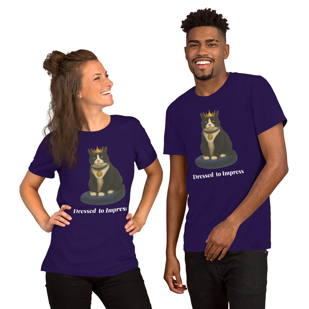Regal Tux – The Gentleman Guardian Tee - Image 2
