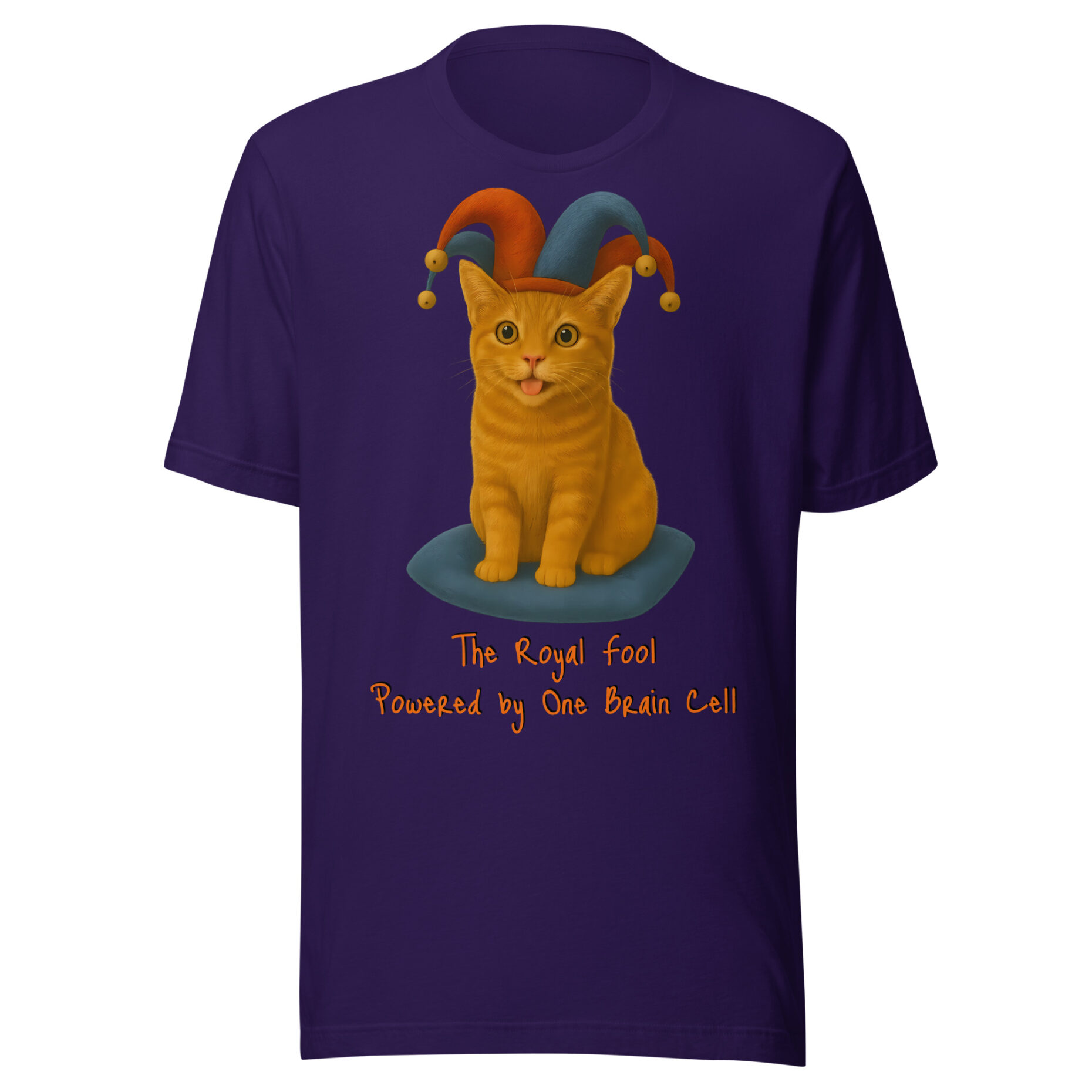 The Royal Fool: Powered by One Brain Cell (T-Shirt) - Image 2