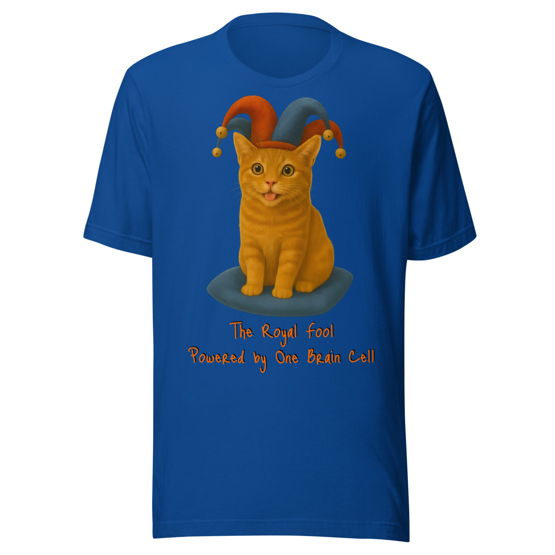 The Royal Fool: Powered by One Brain Cell (T-Shirt) - Image 4