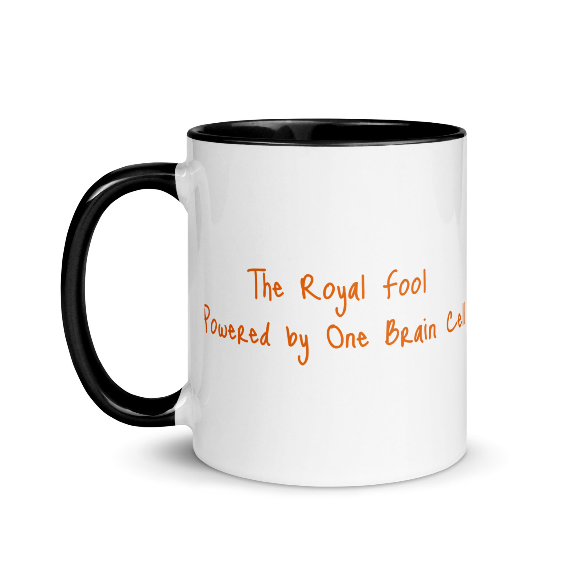 The Royal Fool: Powered by One Brain Cell (Mug) - Image 2
