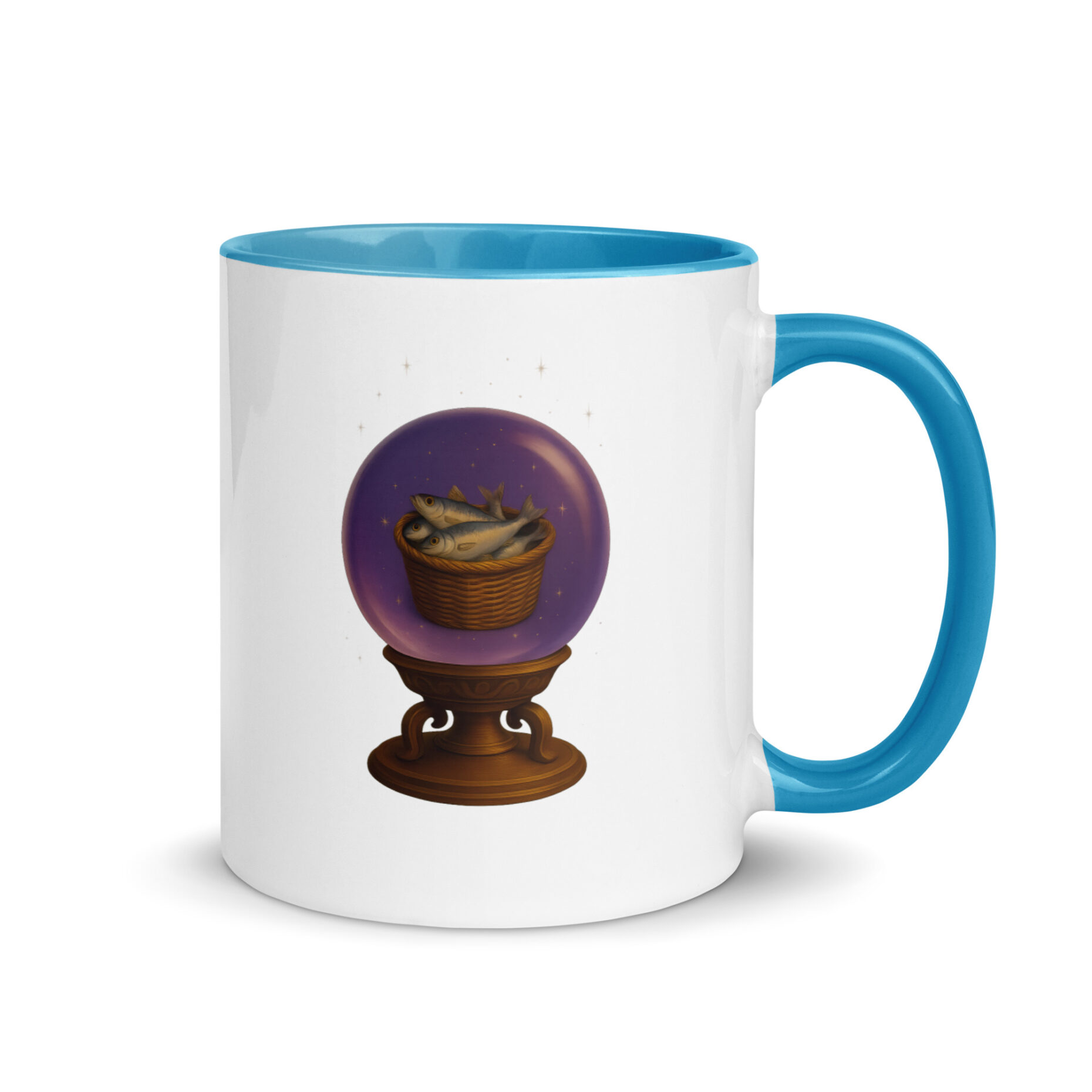 Snowball the White – Wizard Cat (Mug, Dual Design) - Image 17