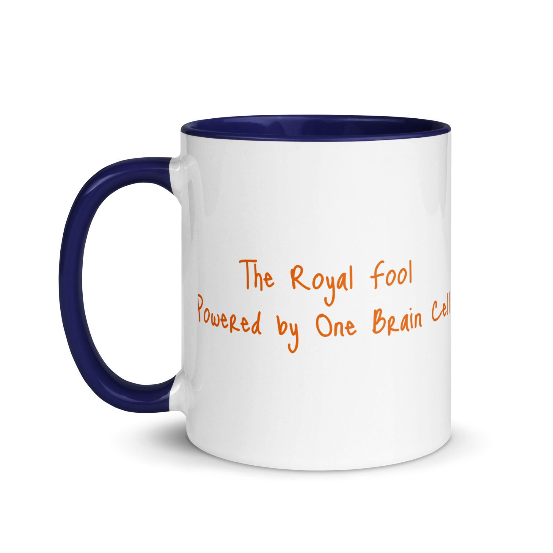 The Royal Fool: Powered by One Brain Cell (Mug) - Image 3
