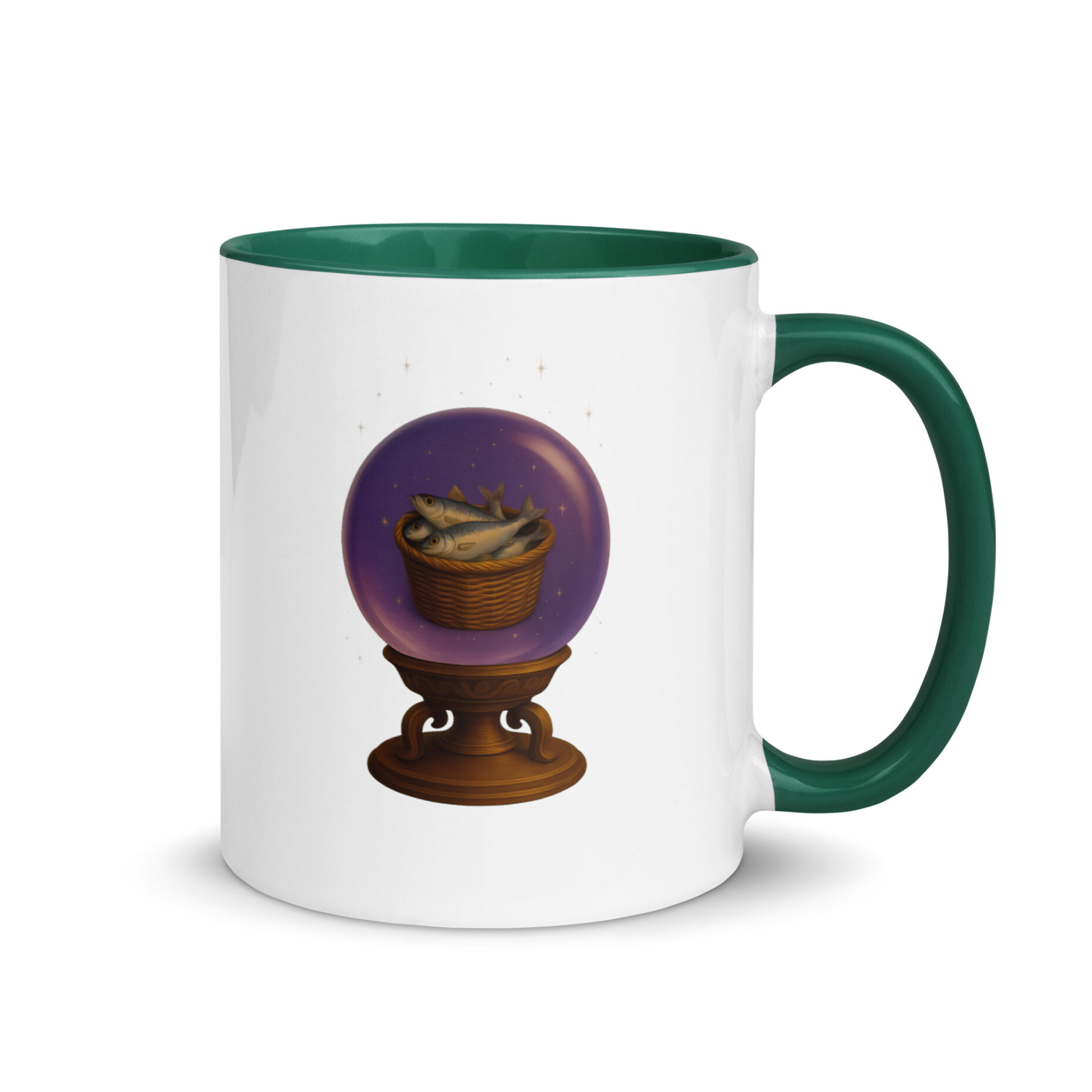 Snowball the White – Wizard Cat (Mug, Dual Design) - Image 14