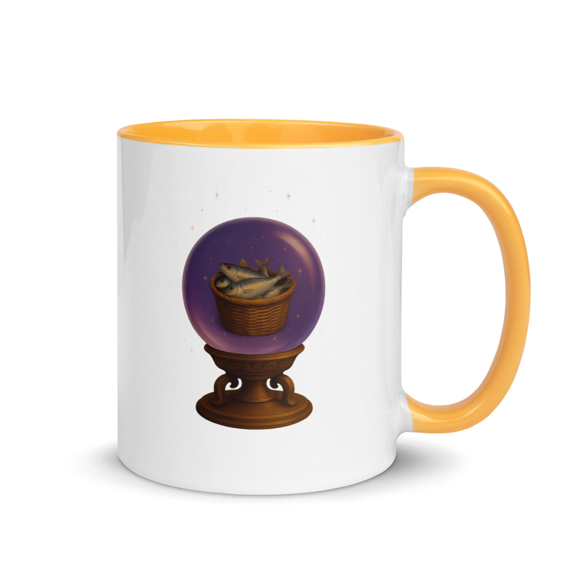 Snowball the White – Wizard Cat (Mug, Dual Design) - Image 15