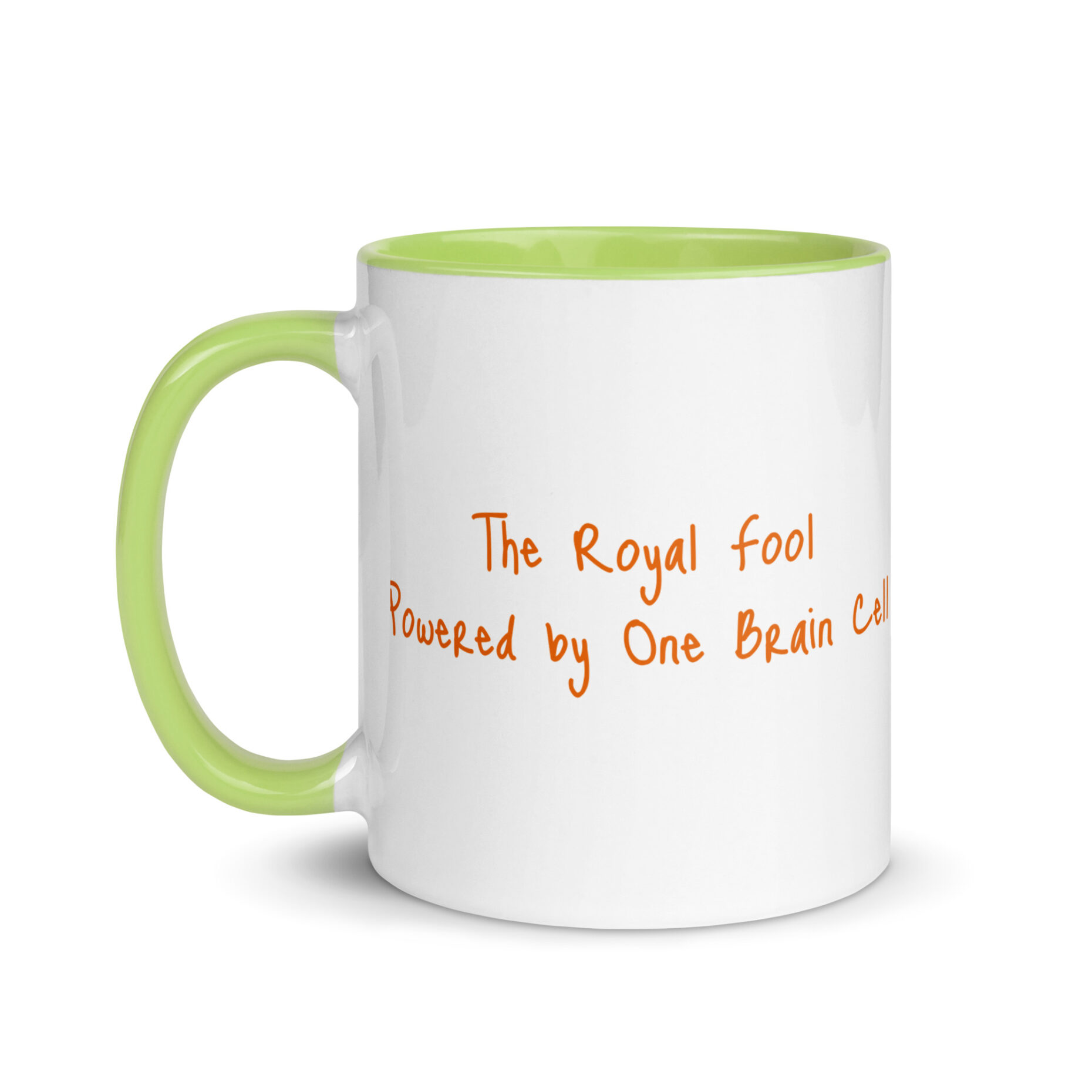 The Royal Fool: Powered by One Brain Cell (Mug) - Image 10