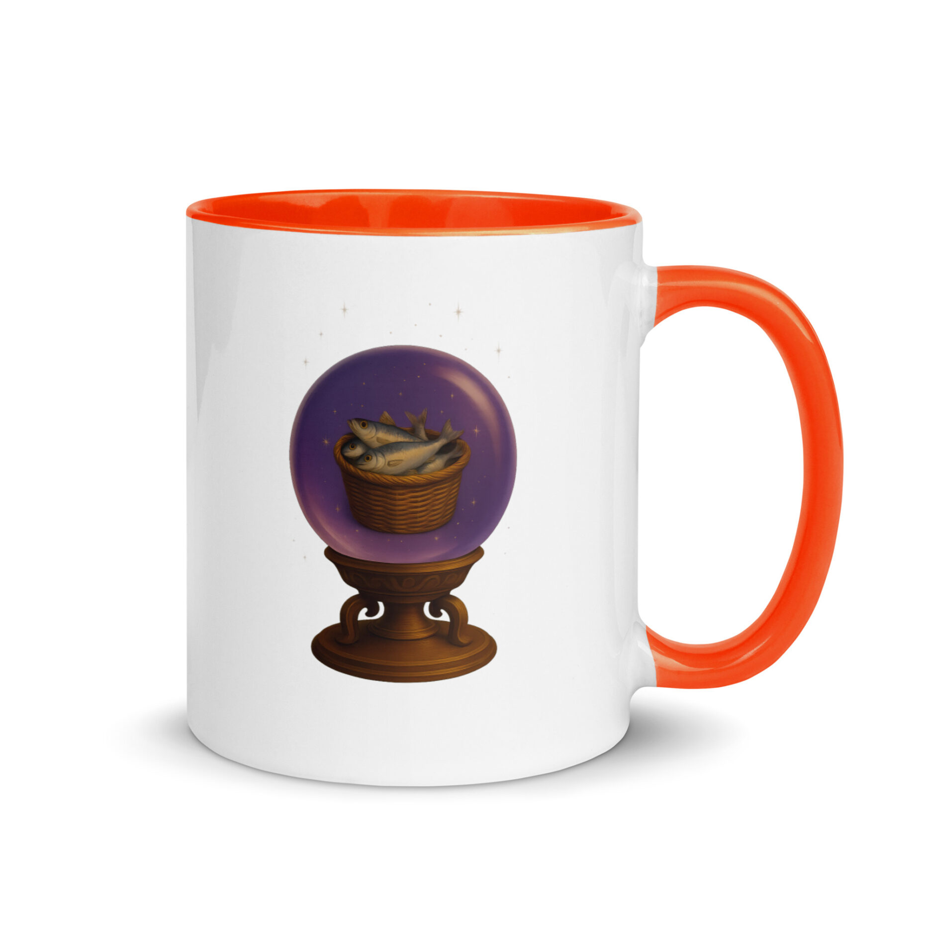 Snowball the White – Wizard Cat (Mug, Dual Design) - Image 18
