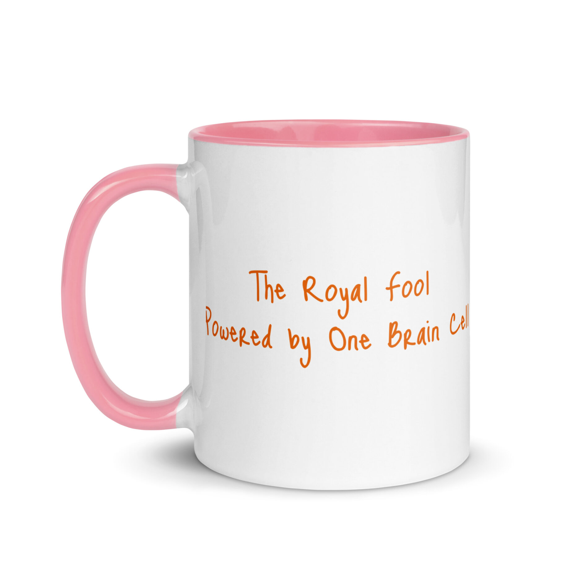 The Royal Fool: Powered by One Brain Cell (Mug) - Image 8