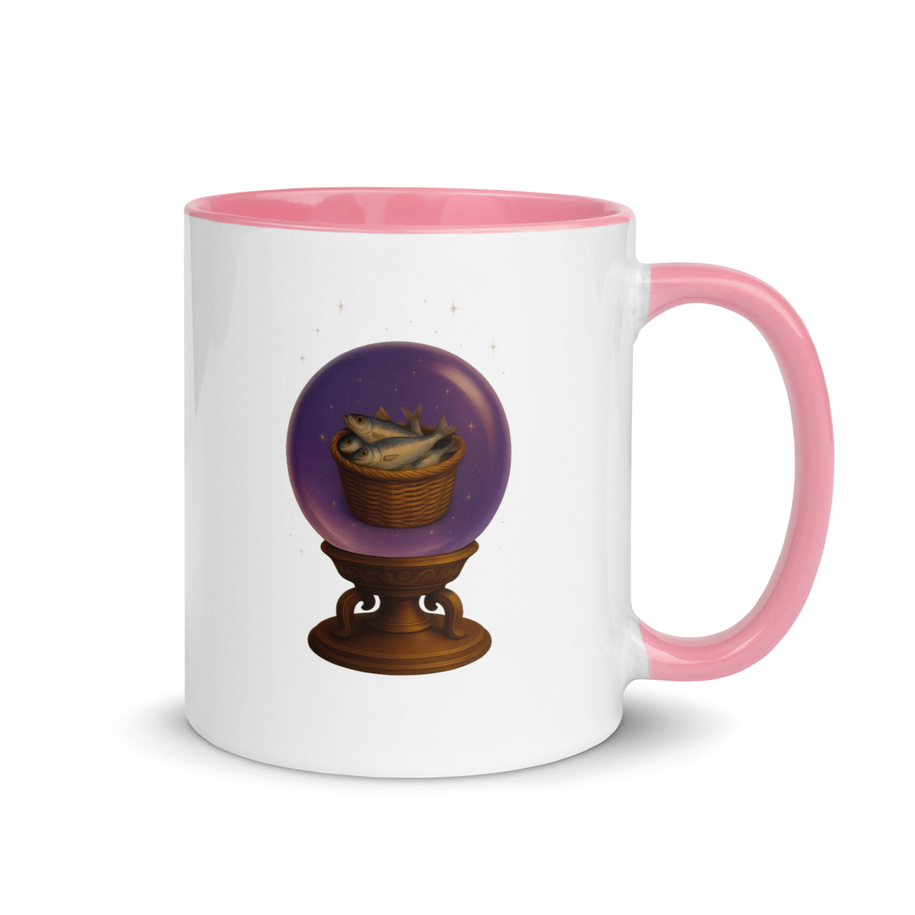 Snowball the White – Wizard Cat (Mug, Dual Design) - Image 16