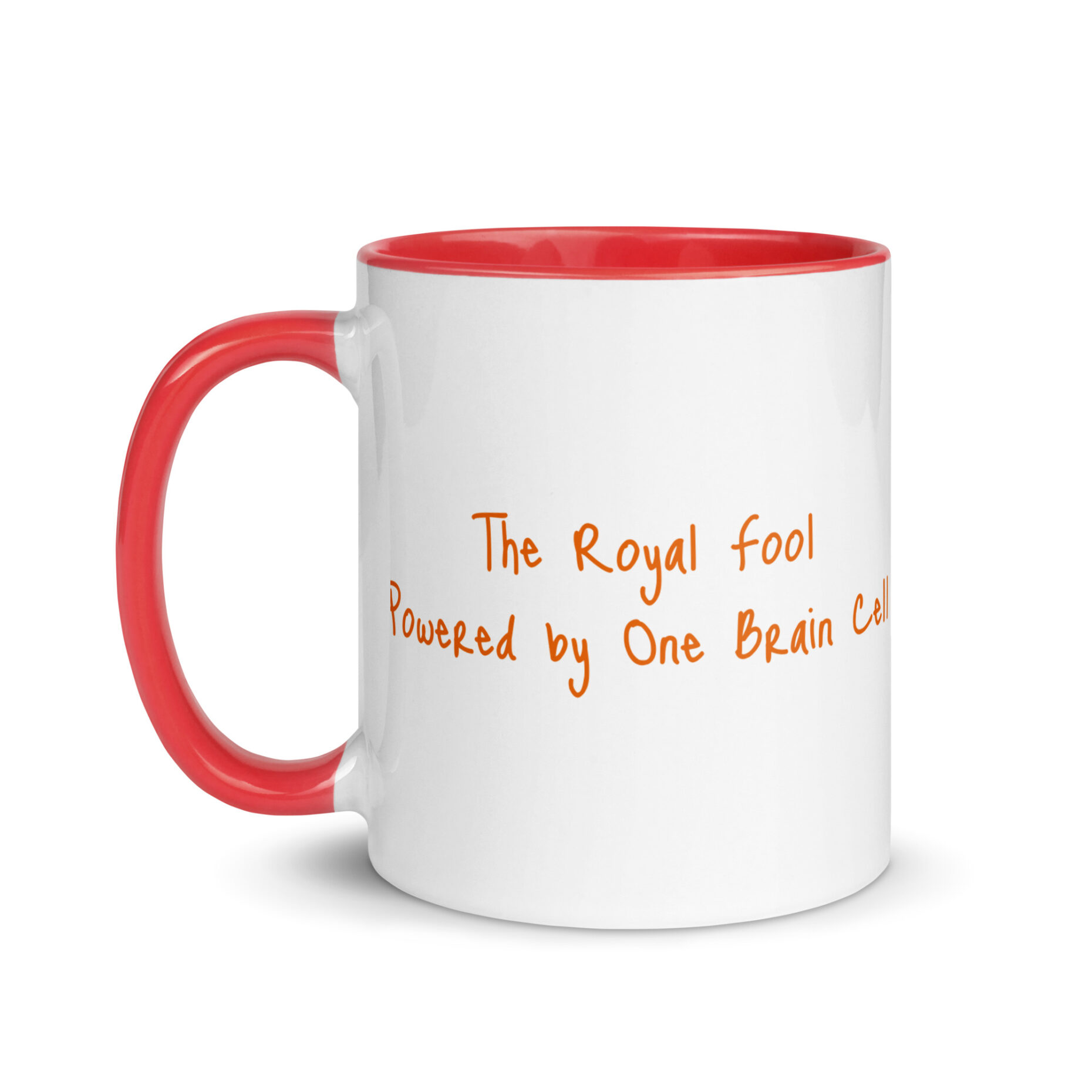 The Royal Fool: Powered by One Brain Cell (Mug) - Image 7