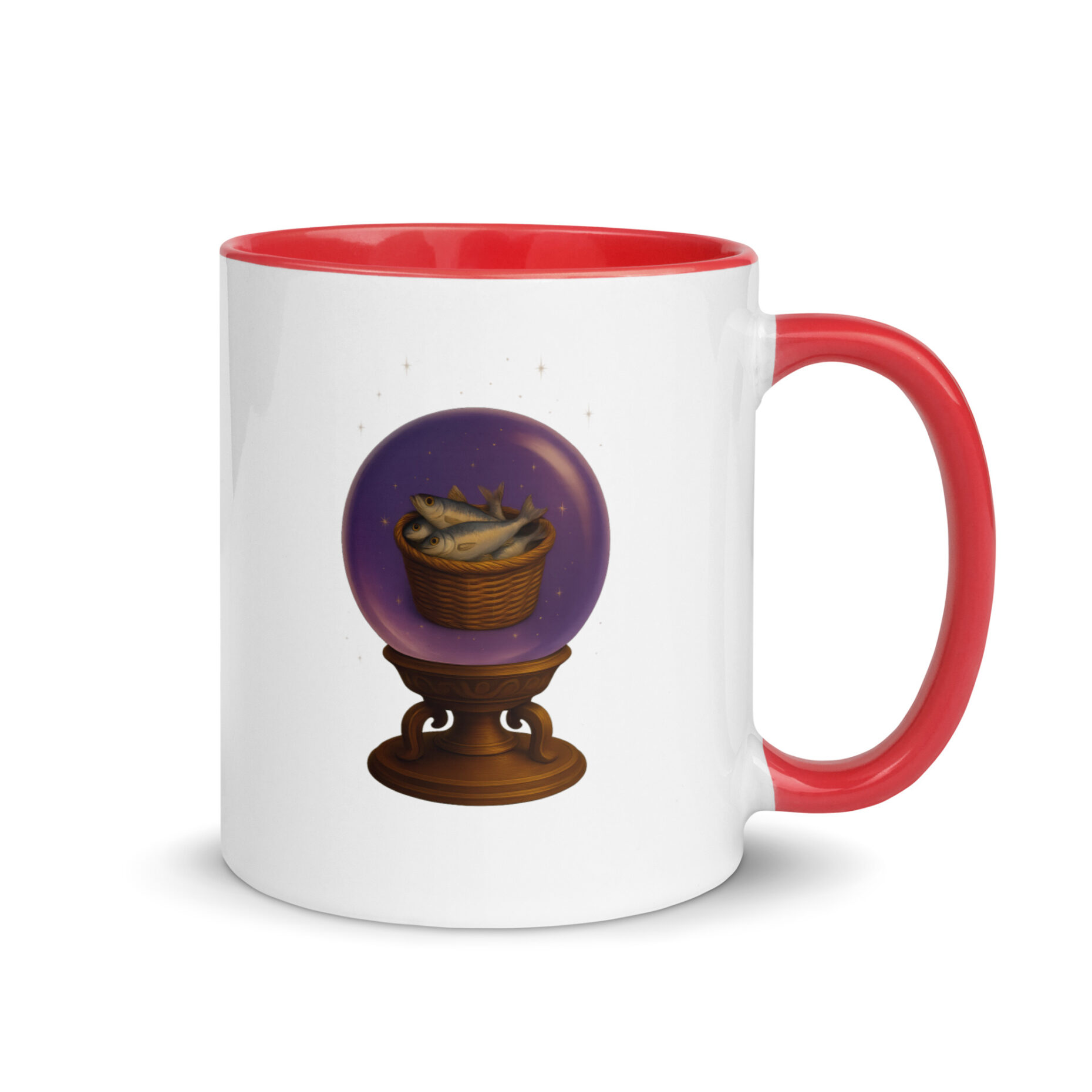 Snowball the White – Wizard Cat (Mug, Dual Design) - Image 13