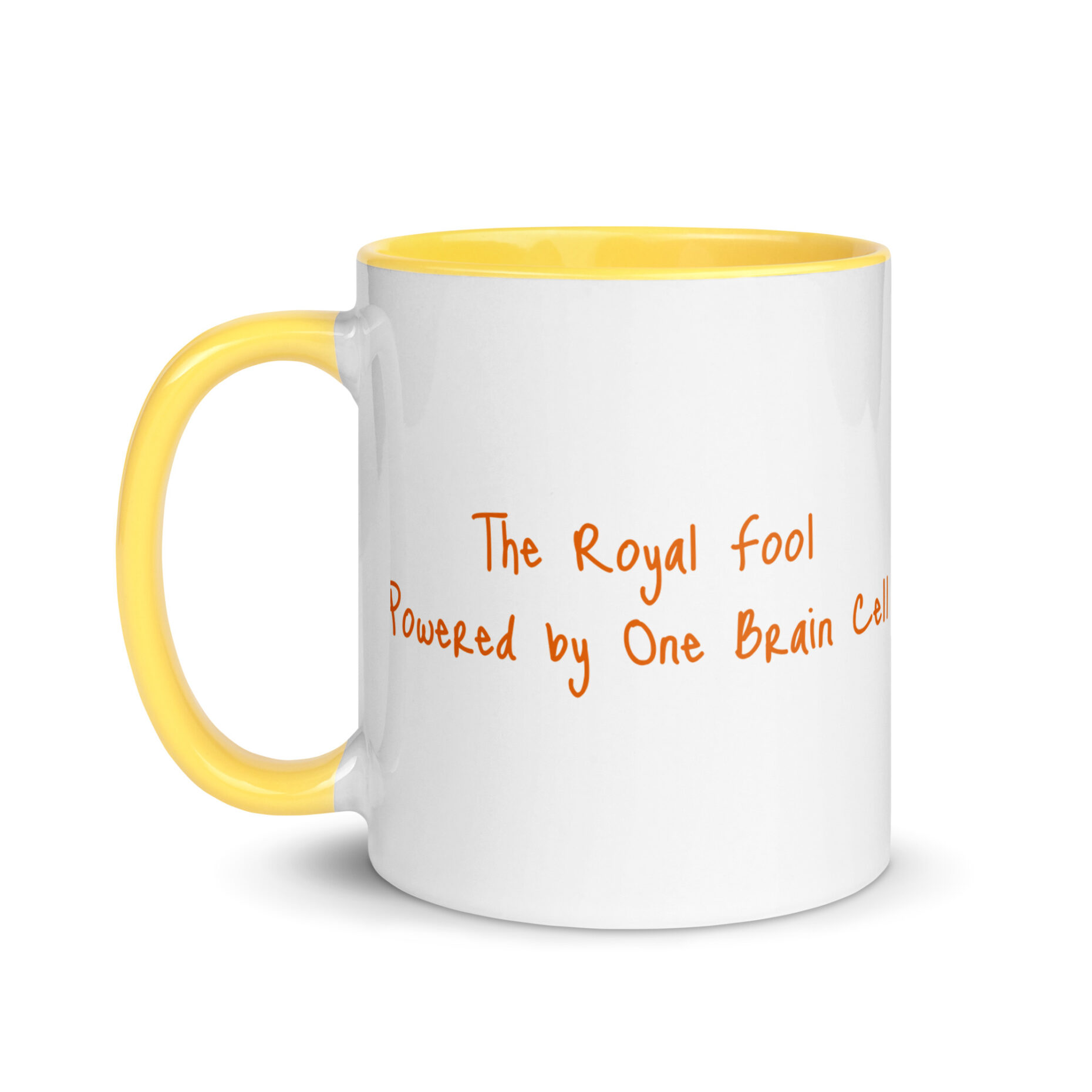 The Royal Fool: Powered by One Brain Cell (Mug) - Image 11