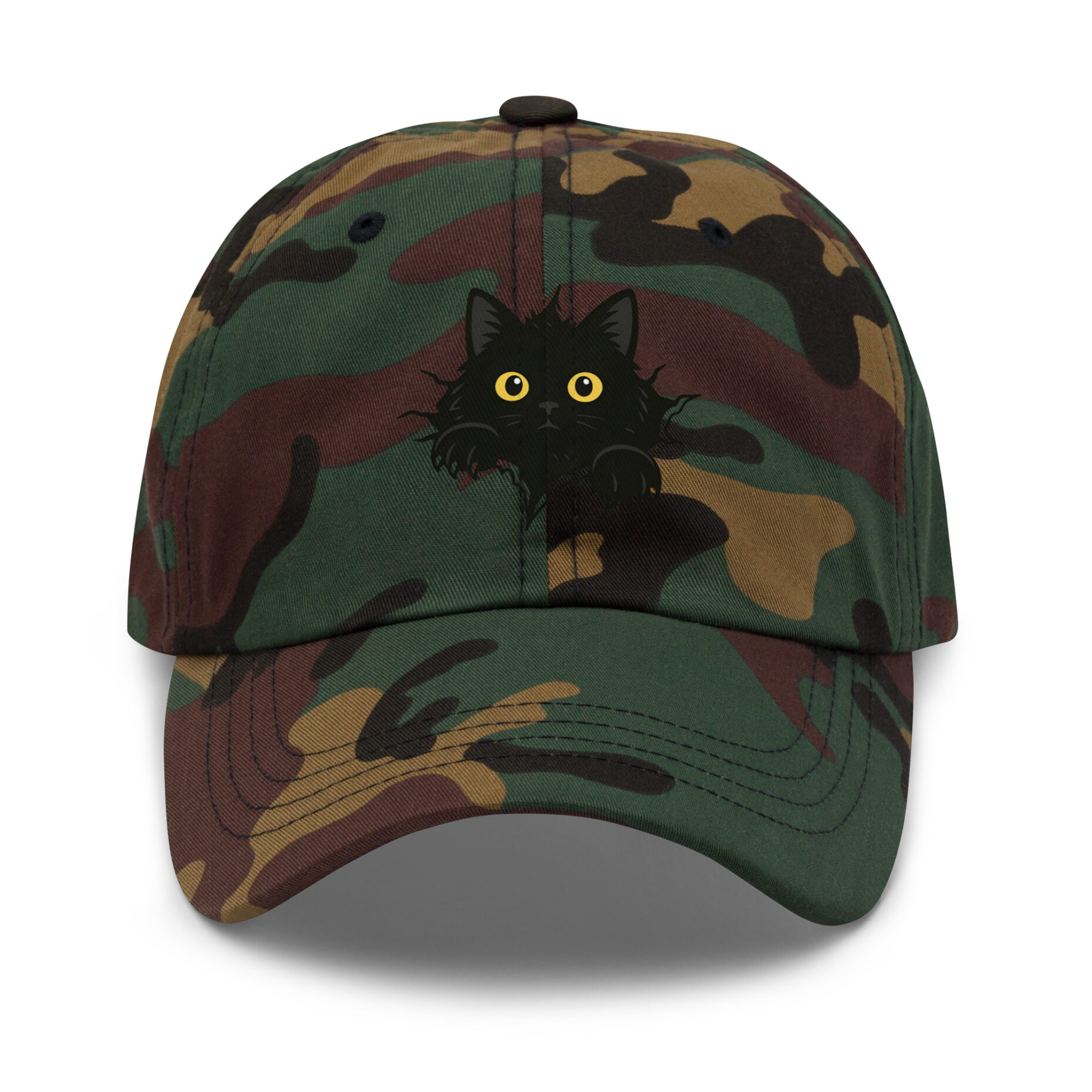 Shadow Peek Cat Dad Hat - Image 7