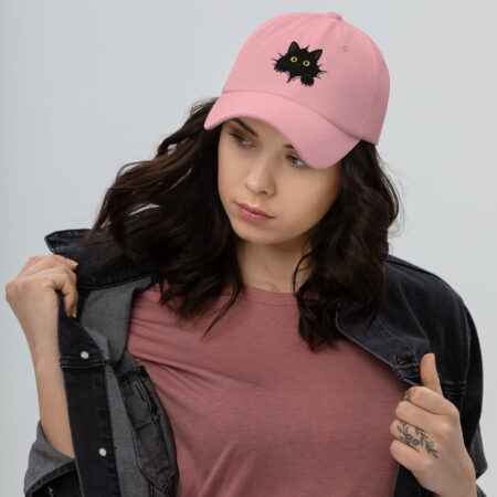 Shadow Peek Cat Dad Hat