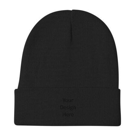 Custom Embroidered Beanie - Upload & Let Us Handle It