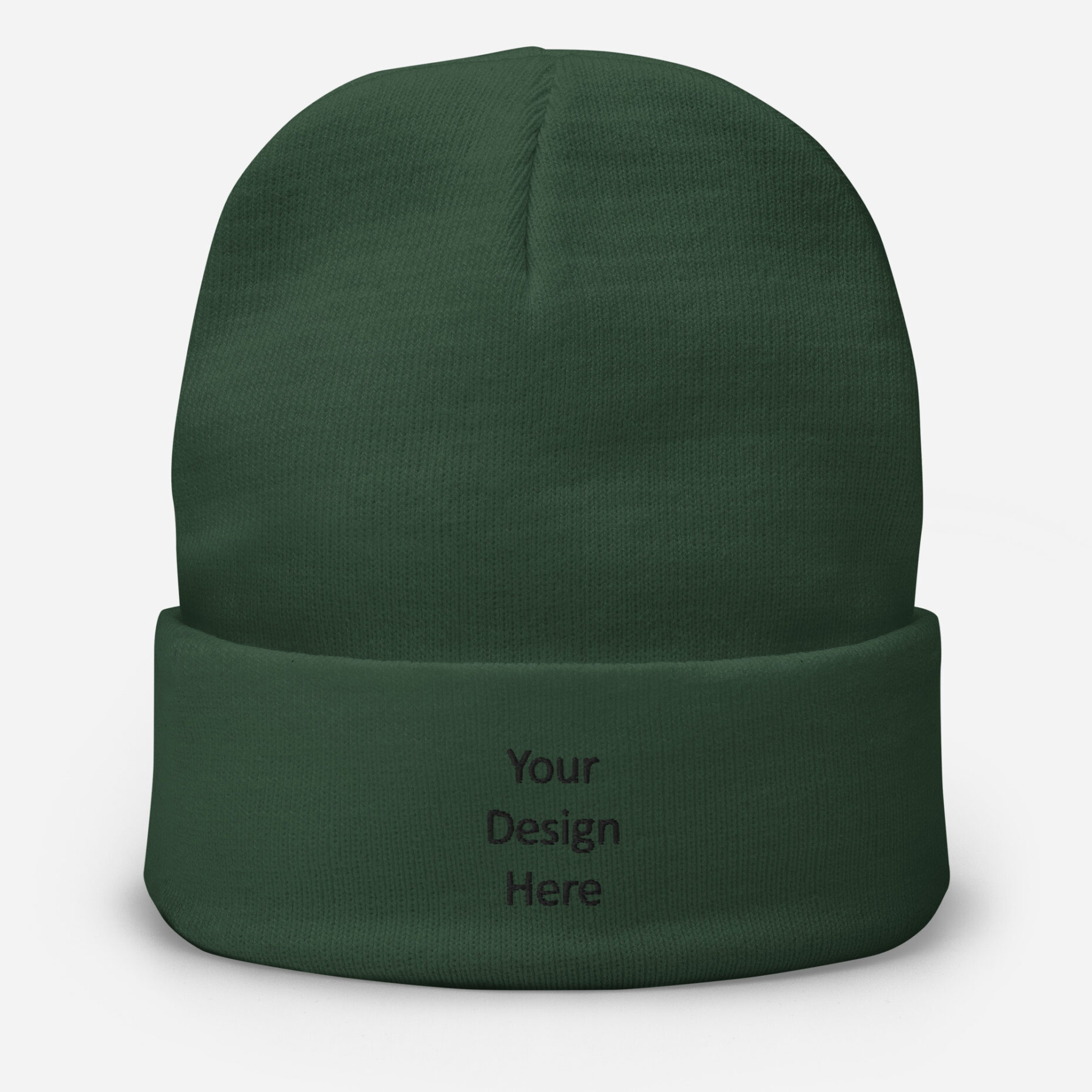 Custom Embroidered Beanie - Upload & Let Us Handle It - Image 3