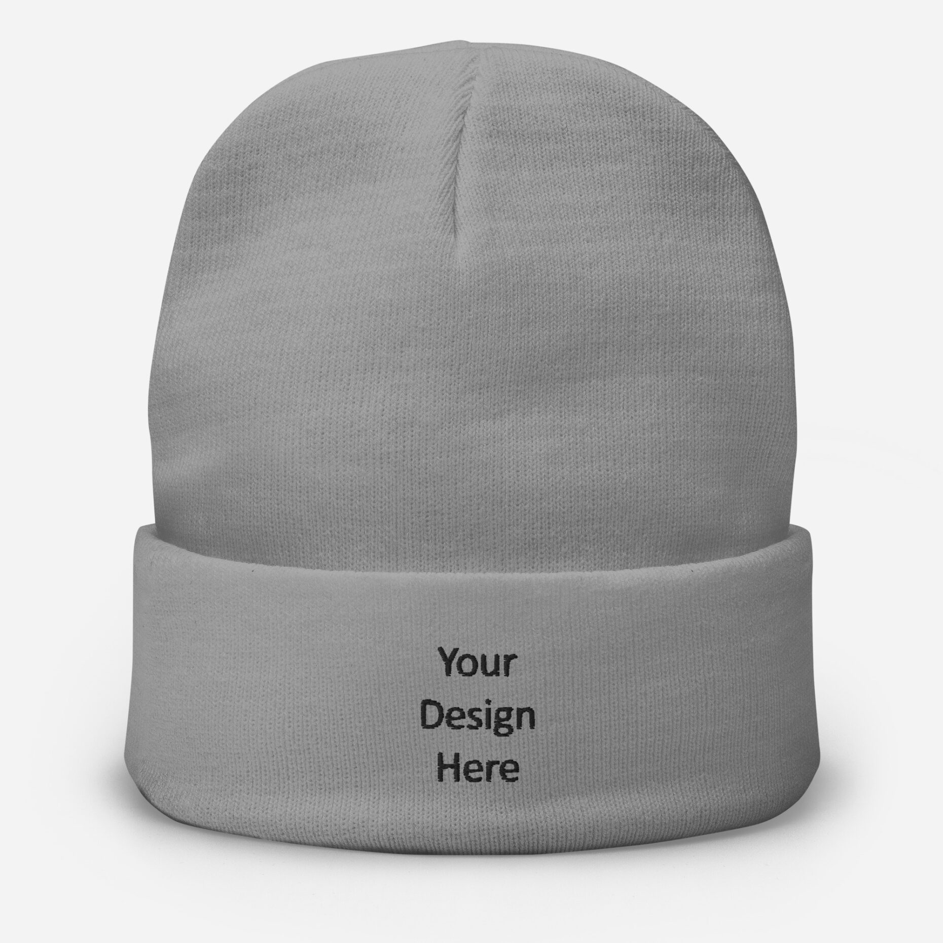 Custom Embroidered Beanie - Upload & Let Us Handle It - Image 4