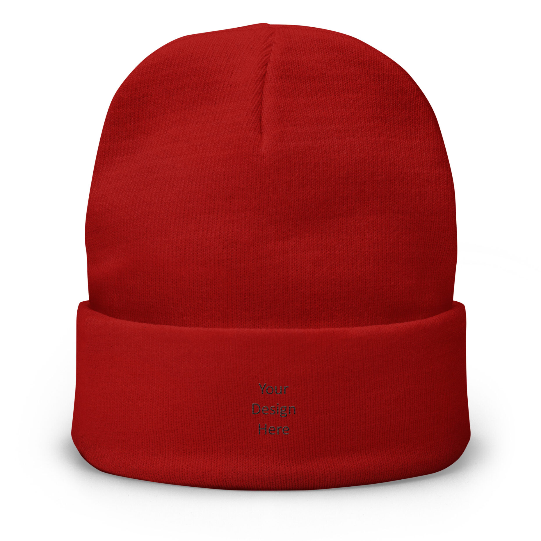 Custom Embroidered Beanie - Image 4