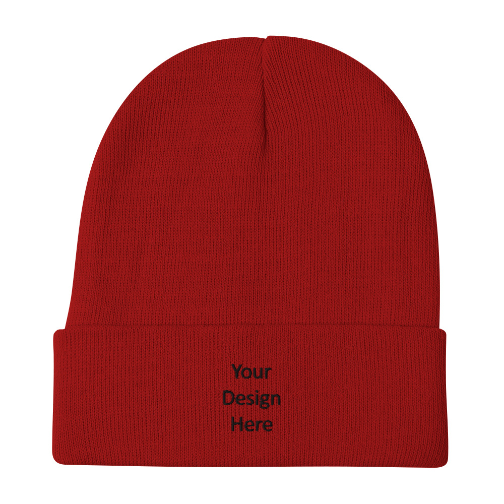 Custom Embroidered Beanie - Upload & Let Us Handle It - Image 9