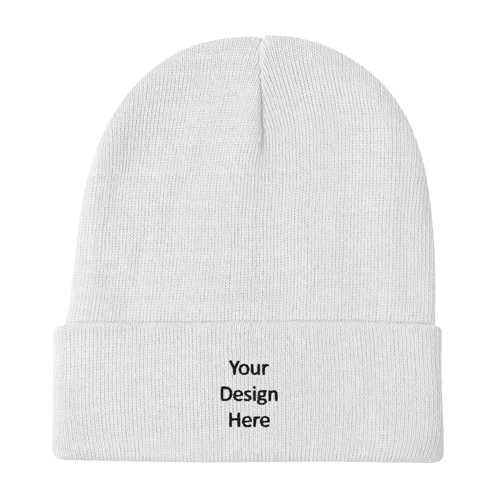 Custom Embroidered Beanie - Upload & Let Us Handle It - Image 12