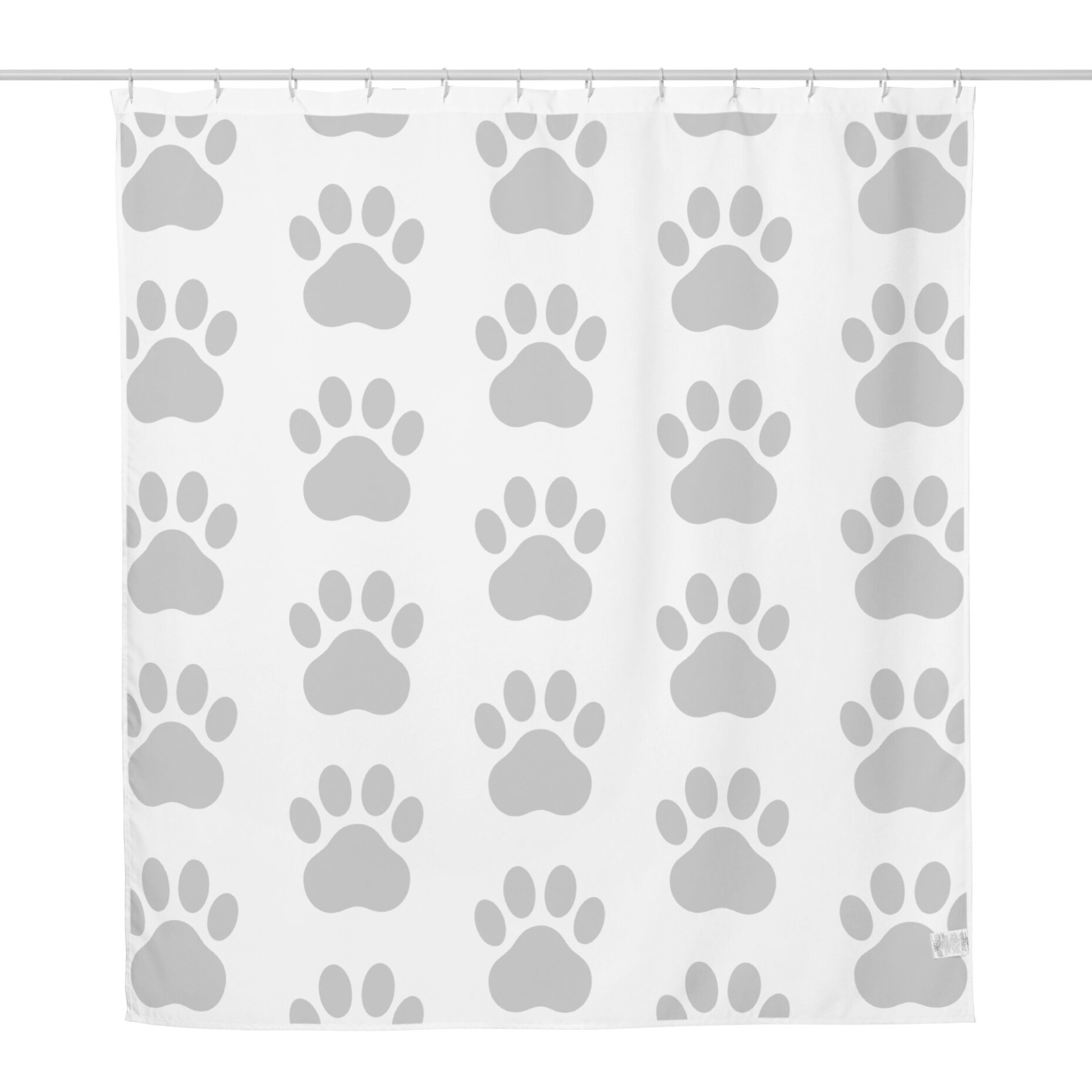 Just Paws Shower Curtain - Image 3
