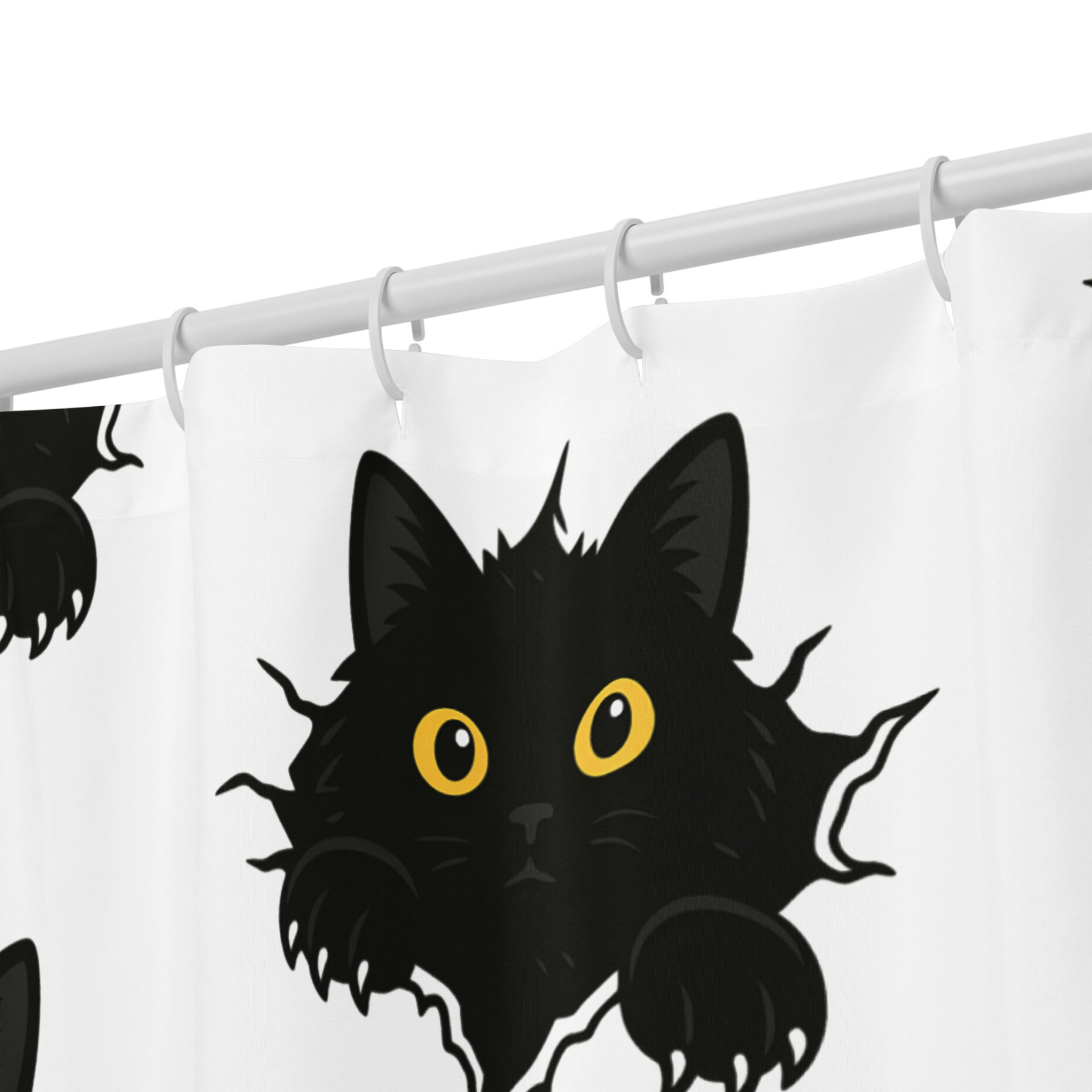 Shadow Peek Shower curtain - Image 5