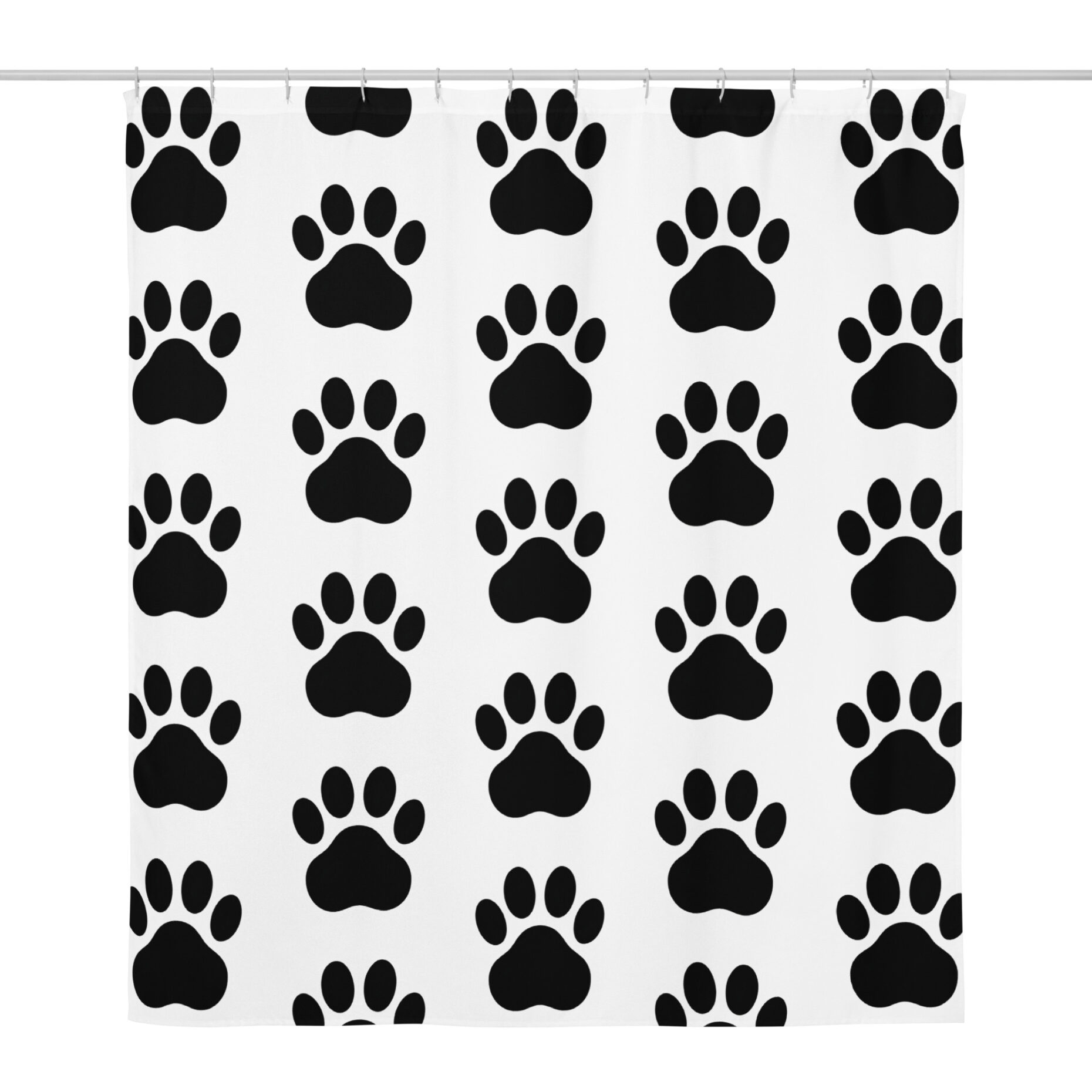 Just Paws Shower Curtain - Image 2