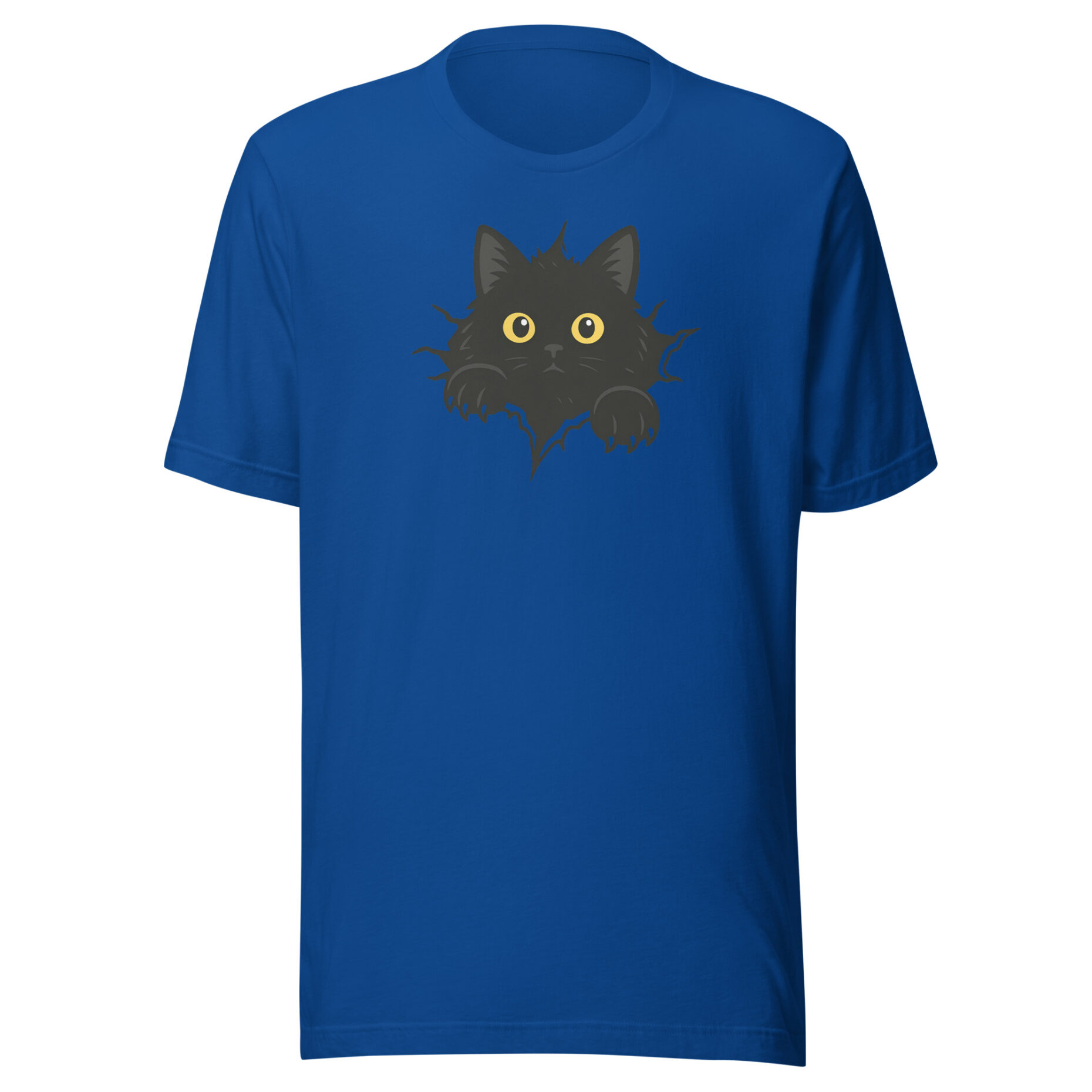 Shadow Peek Cat T-Shirt - Image 3