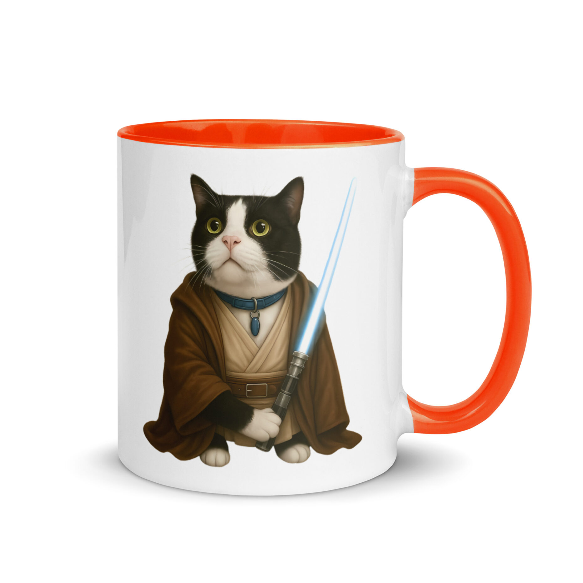 Jedi Tuxedo Mug with Color Inside - Image 12